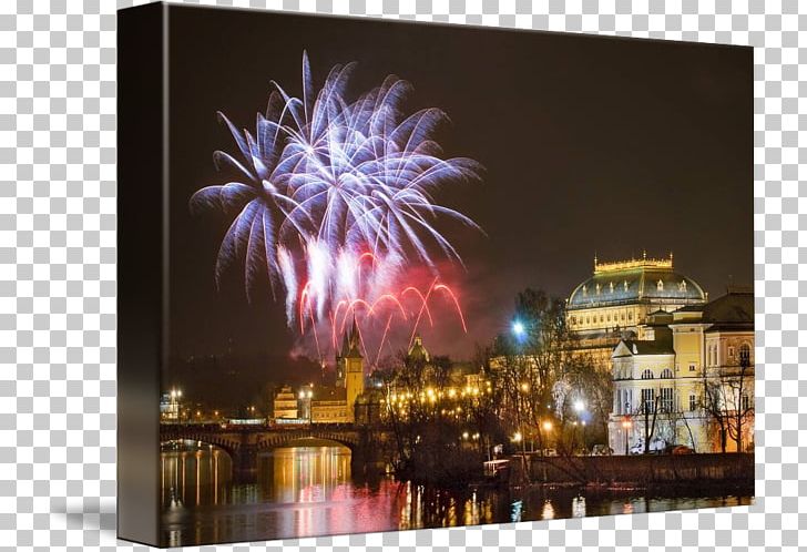 Prague Fireworks New Year's Eve Gallery Wrap PNG, Clipart,  Free PNG Download