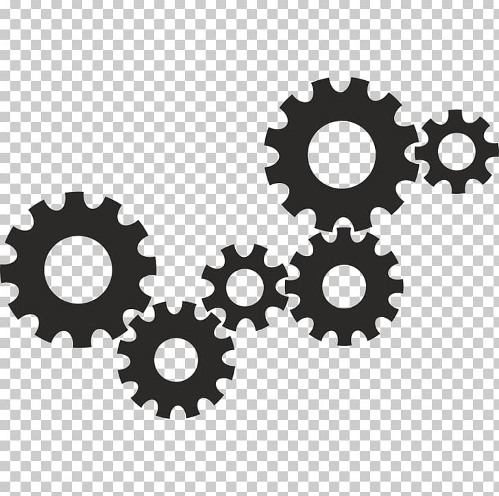 Gear PNG, Clipart, Black And White, Circle, Drawing, Gear, Gear Train Free PNG Download