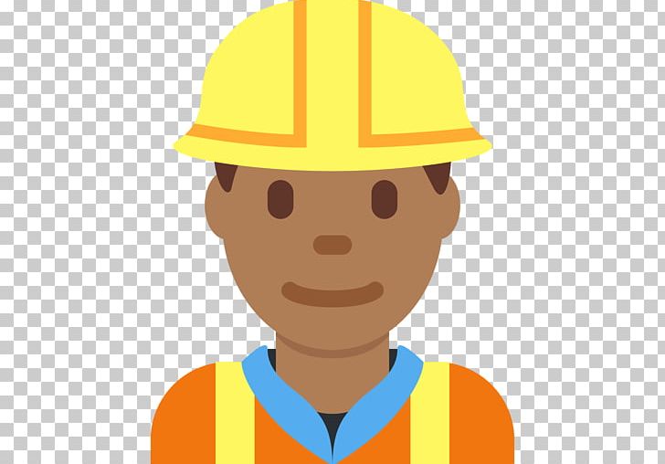 Laborer Human Skin Color Dark Skin Hard Hats Emoji PNG, Clipart, Angle, Architectural Engineering, Boy, Bricklayer, Cap Free PNG Download