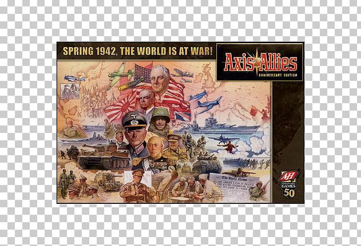 Wizards Of The Coast Axis & Allies WWII 1942 Board Game Avalon Hill War ...