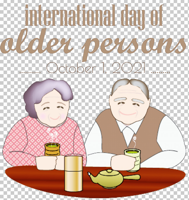 International Day For Older Persons Older Person Grandparents PNG, Clipart, Ageing, Behavior, Cartoon, Conversation, Cooking Free PNG Download