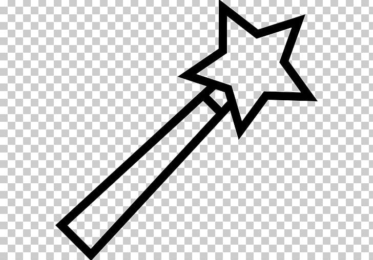 Wand Magic PNG, Clipart, Angle, Area, Black, Black And White, Computer Icons Free PNG Download