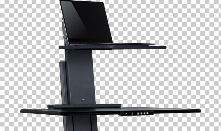 Standing Desk Office & Desk Chairs Computer PNG, Clipart, Angle, Chair, Computer, Computer Monitor Accessory, Computer Monitors Free PNG Download