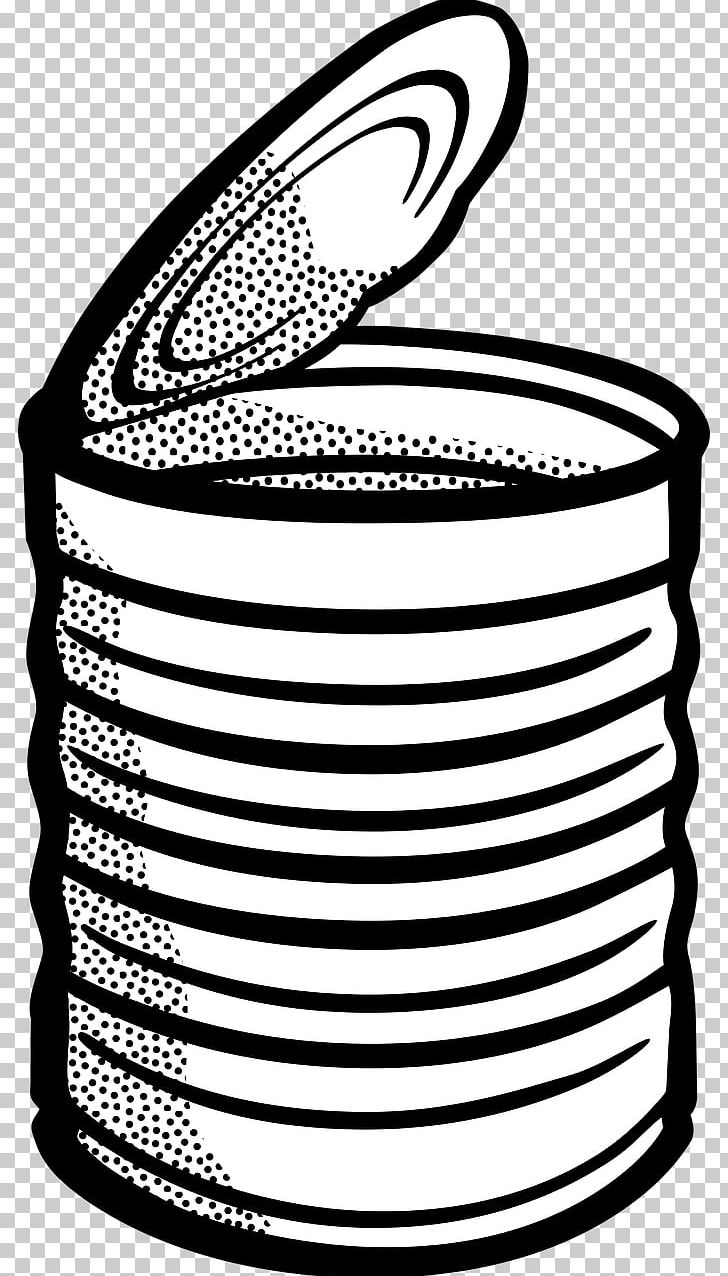 Tin Can Desktop PNG, Clipart, Area, Beverage Can, Black, Black And White, Can Stock Photo Free PNG Download