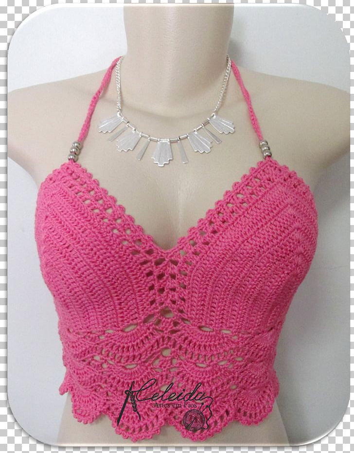 Crochet Tube Top Blouse Halterneck Dress PNG, Clipart, Bikini, Blouse, Clothing, Croche, Crochet Free PNG Download