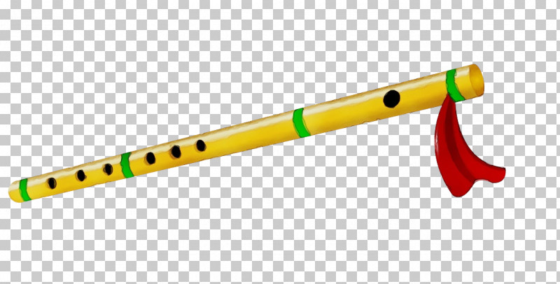 Tin Whistle Bansuri Wind Instrument Flageolet Yellow PNG, Clipart, Bansuri, Flageolet, Paint, Pipe, Tin Whistle Free PNG Download
