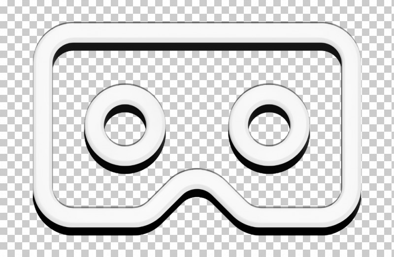 Vr Glasses Icon Virtual Reality Icon Gaming Icon PNG, Clipart, Black, Black And White, Gaming Icon, Geometry, Line Free PNG Download