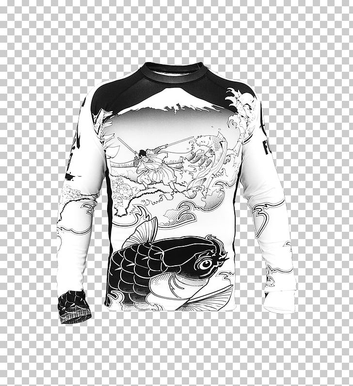 Rash Guard Long-sleeved T-shirt Long-sleeved T-shirt Grappling PNG, Clipart, Black, Black And White, Boardshorts, Brand, Brazilian Jiujitsu Free PNG Download