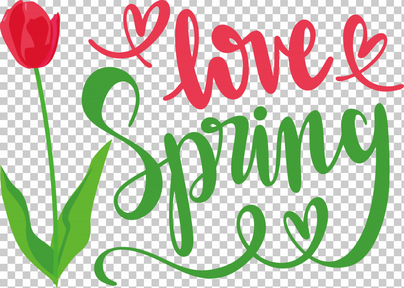 Love Spring Spring PNG, Clipart, Floral Design, Green, Leaf, Line, Logo Free PNG Download