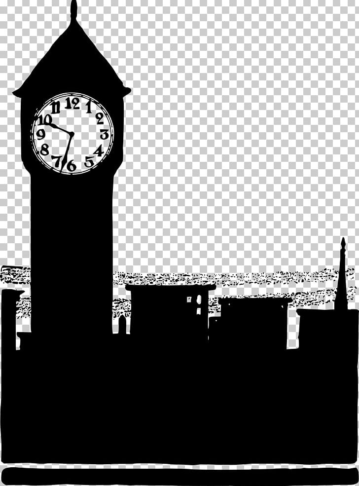 Big Ben Silhouette PNG, Clipart, Big Ben, Black And White, Clip Art, Clock Tower, Landmark Free PNG Download