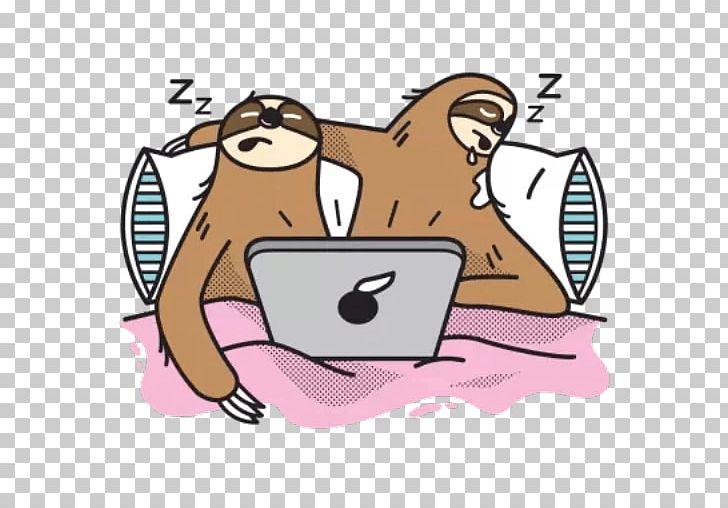 Sloth Sticker Mammal Telegram PNG, Clipart, Animal, Artwork, Cartoon, Cloud Computing, Fiction Free PNG Download
