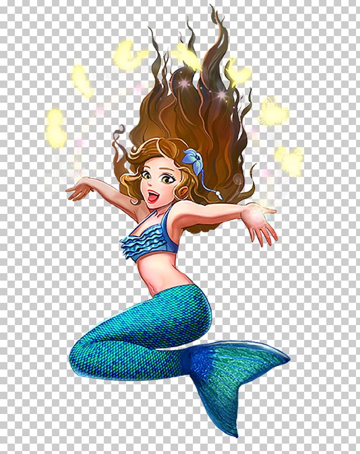 Fin Fun Mermaid Legendary Creature PNG, Clipart, Art, Cartoon, Character, Fairy, Fantasy Free PNG Download