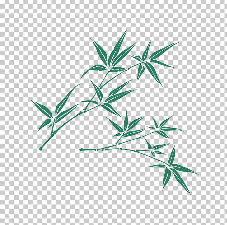 Bamboo Bird-and-flower Painting Art Illustration PNG, Clipart, Autumn Leaves, Bamboo Leaves, Bamboo Vector, Banana Leaves, Big Picture Free PNG Download