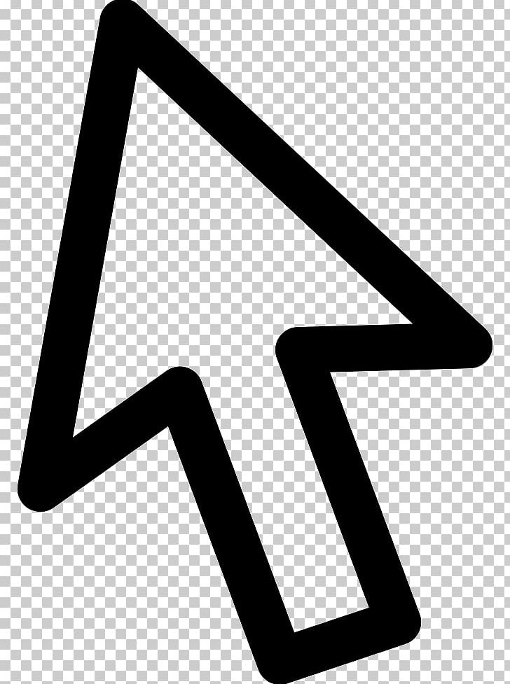 Computer Mouse Pointer Cursor Computer Icons PNG, Clipart, Angle, Area, Arrow, Black And White, Brand Free PNG Download