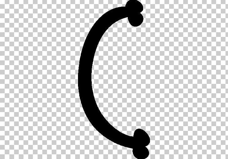 Curve Bone Computer Icons Shape PNG, Clipart, Art, Black And White, Body Jewelry, Bone, Circle Free PNG Download