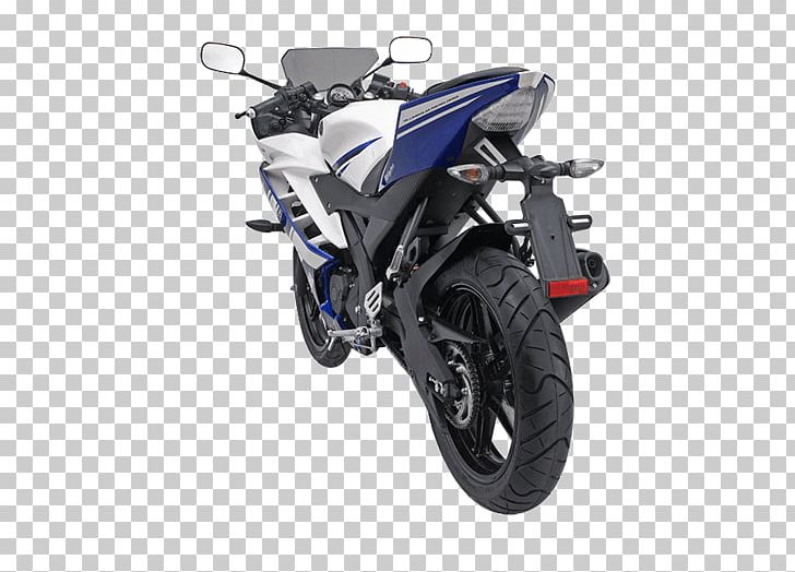 Tire Motorcycle Accessories Yamaha Motor Company Yamaha YZF-R15 PNG, Clipart, Automotive Exhaust, Automotive Exterior, Automotive Tire, Automotive Wheel System, Car Free PNG Download