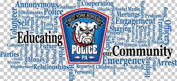 West York Borough Police Department South Central Pennsylvania PNG, Clipart, Advertising, Area, Banner, Borough, Brand Free PNG Download