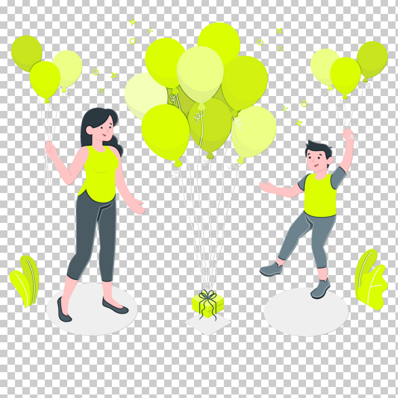 Balloon Tree Green Meter Line PNG, Clipart, Area, Ball, Balloon, Behavior, Celebration Free PNG Download