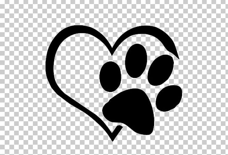 Dog Cat Paw Decal Sticker PNG, Clipart, Animals, Animal Track, Black, Black And White, Black Love Free PNG Download