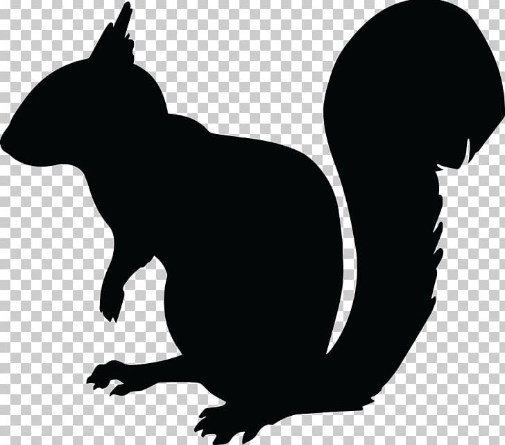 Squirrel Chipmunk Silhouette PNG, Clipart, Animals, Animal Silhouettes, Art, Black And White, Carnivoran Free PNG Download