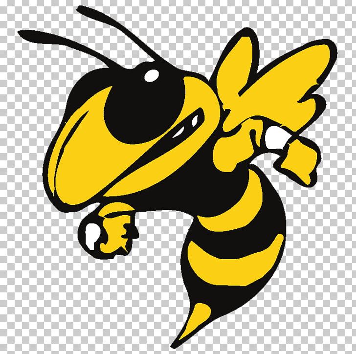 McAdory Middle School Yellowjacket Georgia Tech Yellow Jackets Football Logo PNG, Clipart, Artwork, Bee, Black And White, Butterfly, Flower Free PNG Download