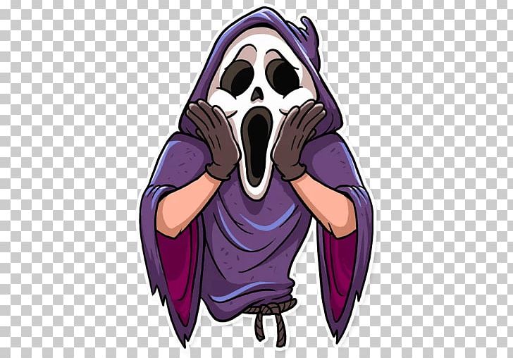 Telegram Sticker Scream Halloween Film PNG, Clipart, Cartoon, Fictional Character, Film, Halloween, Horror Free PNG Download