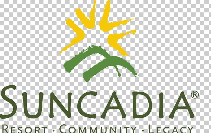 Logo Brand Suncadia Resort Green PNG, Clipart, Accommodation, Area, Art, Brand, Grass Free PNG Download