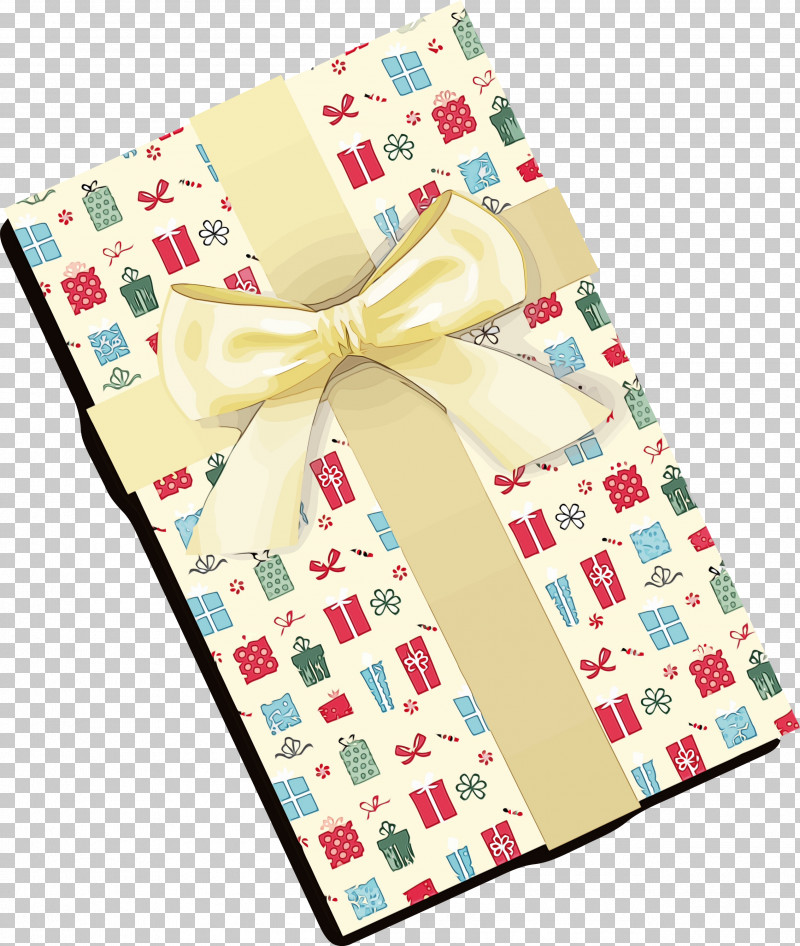 Present Gift Wrapping Beige Textile Wrapping Paper PNG, Clipart, Beige, Gift Wrapping, Happy New Year Gift, Linens, New Year Gifts Free PNG Download