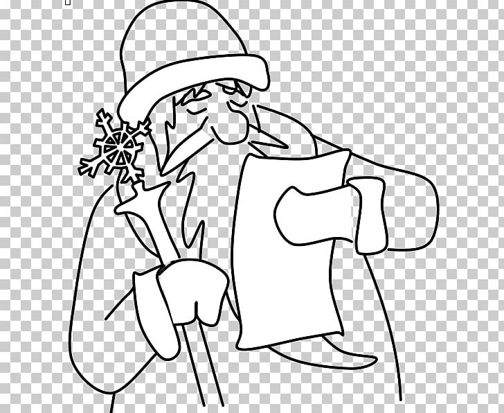 Santa Claus Coloring Book PNG, Clipart, Angle, Artwork, Black And White, Child, Clothing Free PNG Download