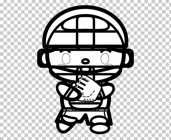 Baseball Catcher Black And White PNG, Clipart, American Football Protective Gear, Black, Black And White, Black M, Catcher Free PNG Download