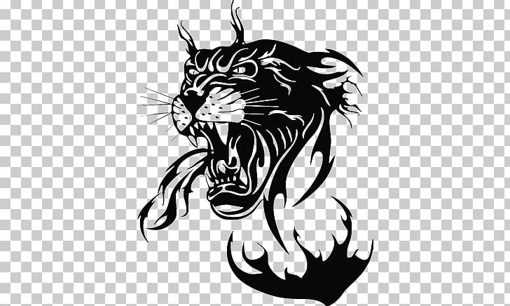 Tattoo Black-and-gray Leopard PNG, Clipart, Big Cats, Black, Carnivoran, Cat Like Mammal, Fictional Character Free PNG Download