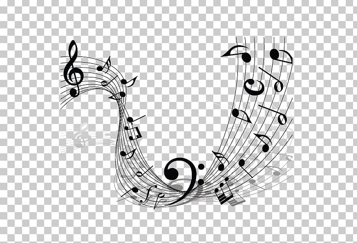 Musical Note Staff Clef PNG, Clipart, Bass, Black And White, Circle, Classical Music, Design Free PNG Download