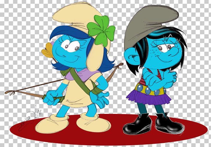SmurfStorm The Smurfette Vexy Art PNG, Clipart, 2017, Art, Cartoon, Digital Art, Drawing Free PNG Download