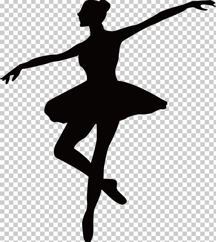 ballet shoes silhouette