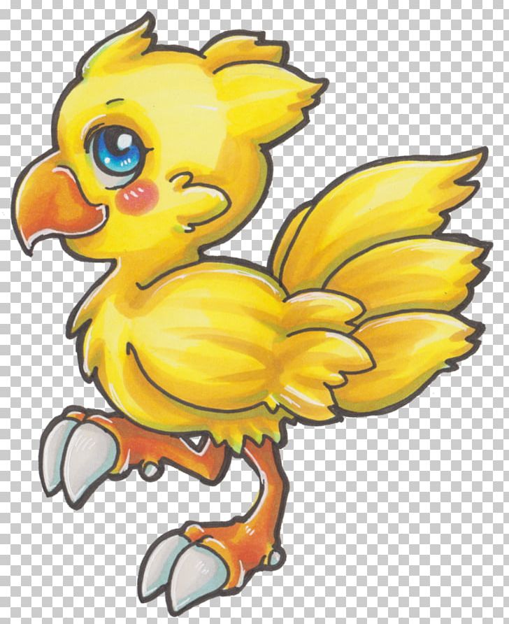 Chocobo Collection Final Fantasy IX Final Fantasy Fables: Chocobo Tales Final Fantasy X PNG, Clipart, Art, Beak, Bird, Cartoon, Chicken Free PNG Download