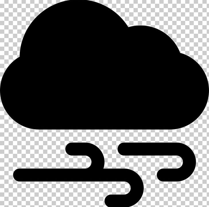 Computer Icons Wind Symbol Cloud Meteorology PNG, Clipart, Black, Black And White, Brand, Climate, Cloud Free PNG Download