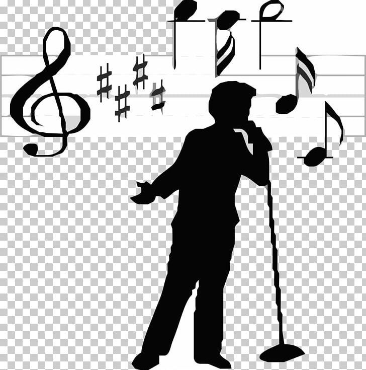 Singer-songwriter Singing PNG, Clipart, Angle, Area, Black, Black And White, Clip Art Free PNG Download