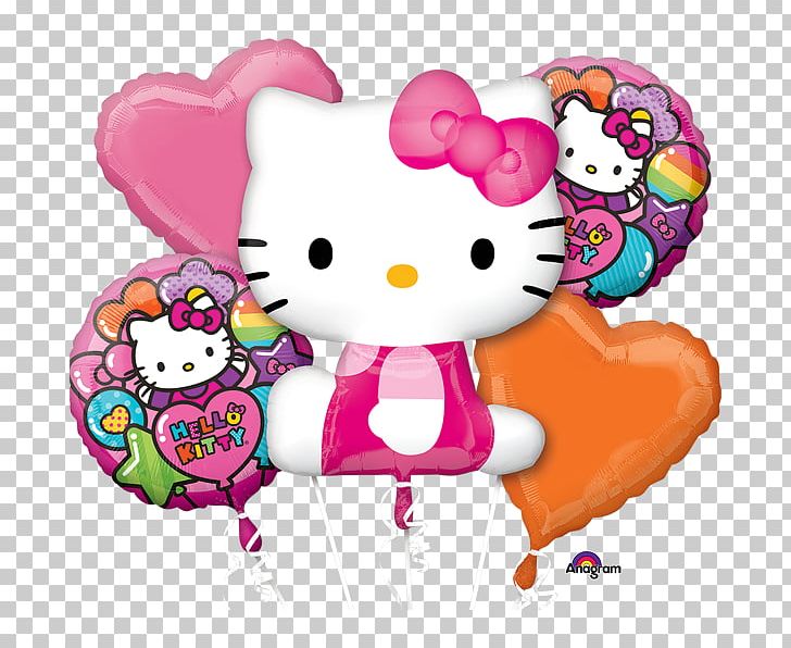Hello Kitty Mylar Balloon Birthday Party PNG, Clipart, Baby Shower, Balloon, Birthday, Bopet, Childrens Party Free PNG Download