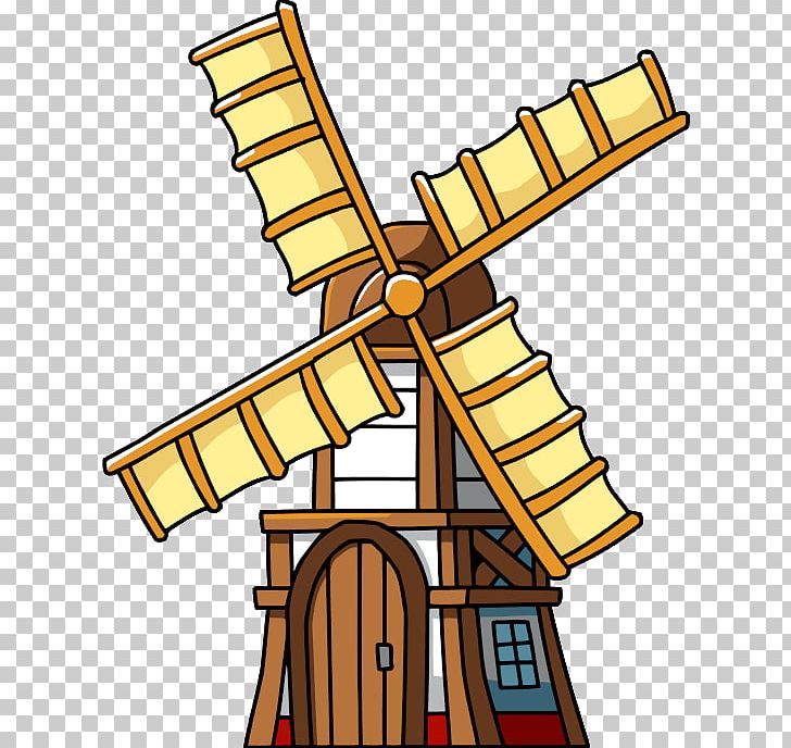 Netherlands Wind Turbine Mill PNG, Clipart, Adobe Illustrator, Cartoon, Energy, Hand Painted, Line Free PNG Download