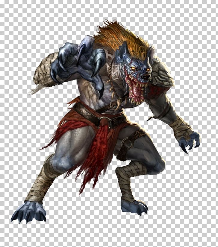 Pathfinder Roleplaying Game Dungeons & Dragons Werehyena Gnoll Call Of Cthulhu PNG, Clipart, Action Figure, Amp, Character Maker, Claw, D20 System Free PNG Download
