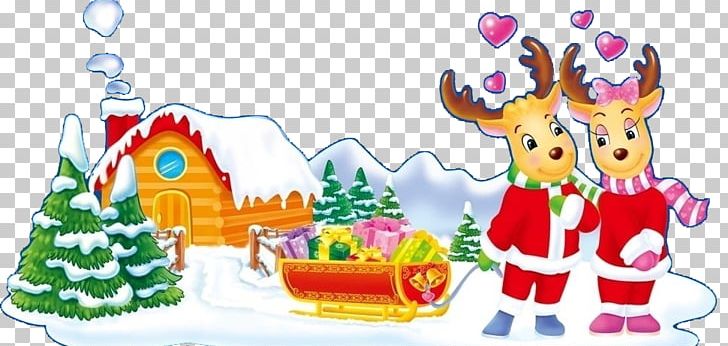 Reindeer Christmas Decoration PNG, Clipart, Art, Cartoon, Christmas Decoration, Christmas Frame, Christmas Lights Free PNG Download