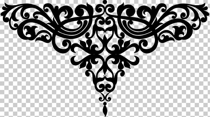 Victorian Era Ornament Pattern PNG, Clipart, Art, Black, Black And White, Branch, Drawing Free PNG Download