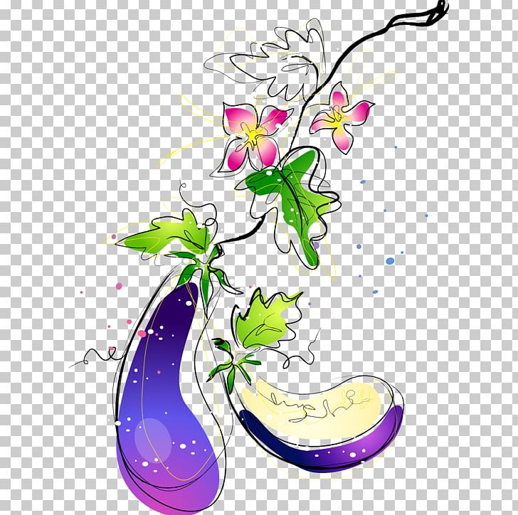 Painting Eggplant Vegetable Illustration PNG, Clipart, Artistic, Cartoon, Cdr, Drawing, Encapsulated Postscript Free PNG Download