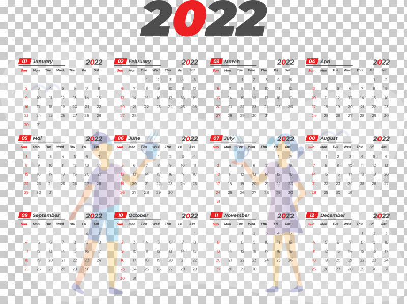 2022 Printable Yearly Calendar 2022 Calendar PNG, Clipart, Calendar System, Geometry, Line, Mathematics, Meter Free PNG Download