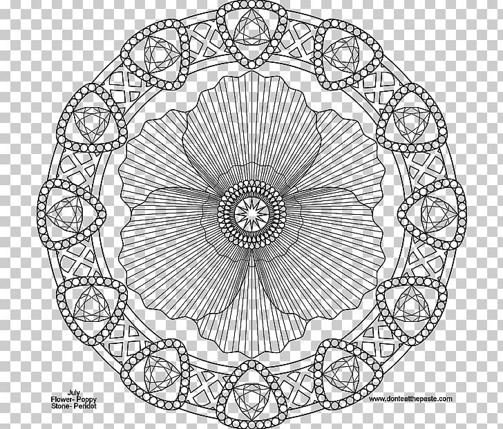 Mandala Coloring Book Adult Child PNG, Clipart, Adult, Area, Birthstone, Black And White, Book Free PNG Download