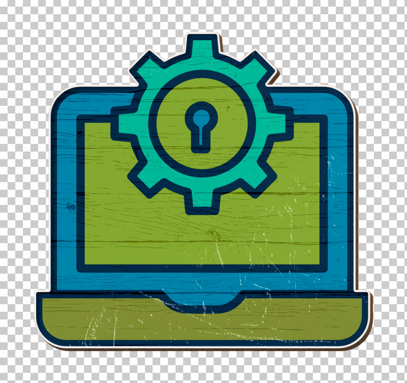 System Icon Cyber Icon Laptop Icon PNG, Clipart, Cyber Icon, Electric Blue, Laptop Icon, Rectangle, System Icon Free PNG Download