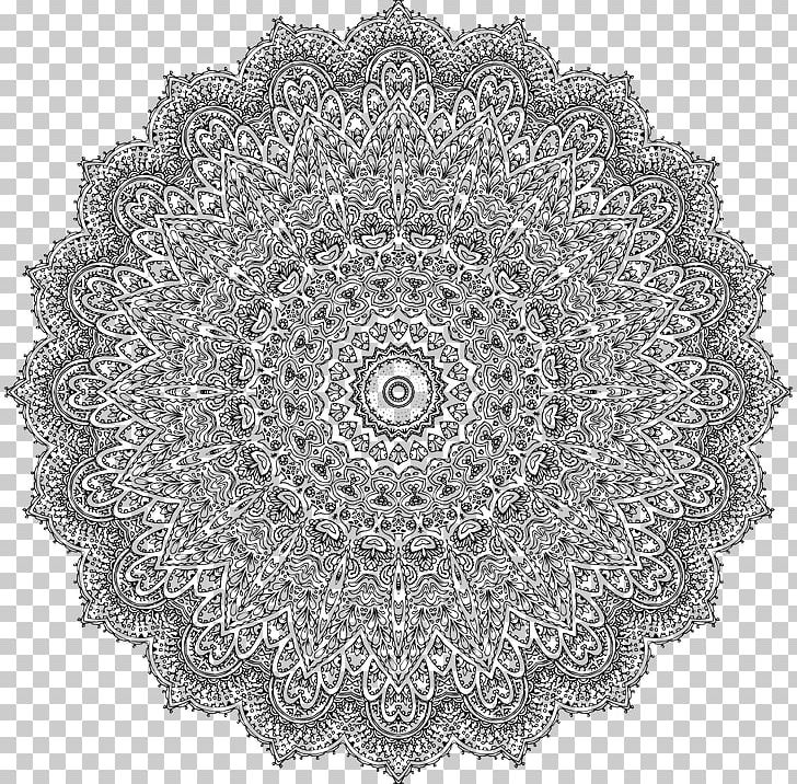 Mandala Coloring Book PNG, Clipart, Adult, Art Therapy, Ausmalbilder, Black And White, Circle Free PNG Download