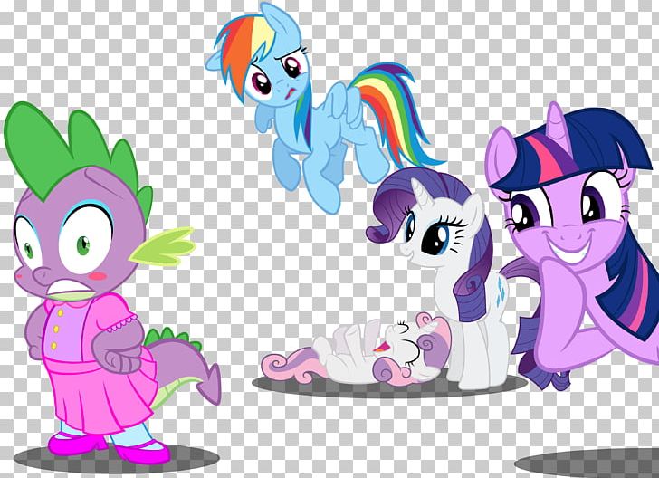 Pony Spike Rarity Sweetie Belle Twilight Sparkle PNG, Clipart, Art, Cartoon, Character, Clo, Fictional Character Free PNG Download