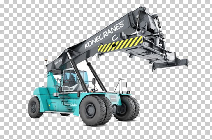 Forklift Konecranes Reach Stacker Heavy Machinery PNG, Clipart, Business, Construction Equipment, Counterweight, Crane, Elevator Free PNG Download