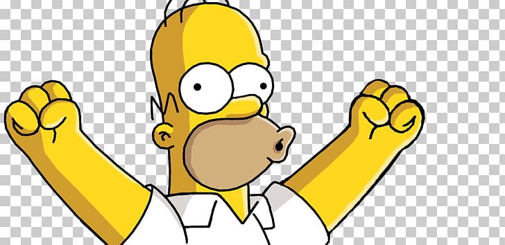 Homer Simpson Lisa Simpson Bart Simpson Marge Simpson YouTube PNG, Clipart, Beak, Cartoon, Finger, Food, Hand Free PNG Download